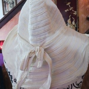 D&Y White fun sun hat